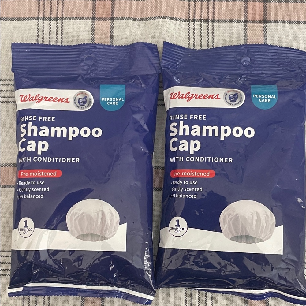 Walgreens Blue Shampoo Cap with Conditioner